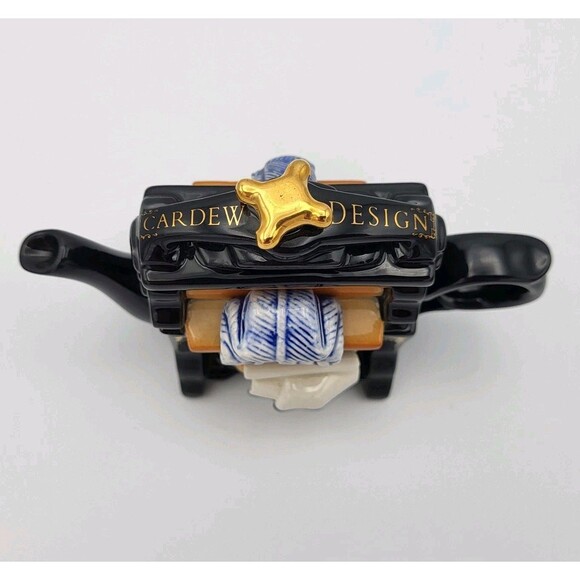 Cardew Design England Washing Mangle Two Piece Decorative Mini Teapot - Picture 2 of 9